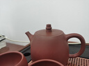 京東京造 宜興紫砂壺 手工茶壺【原礦紫泥】煮泡茶具漢鐸壺套裝260ml禮盒 曬單實(shí)拍圖