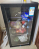 新飛（frestec）冰吧冷藏柜 歐式恒溫紅酒柜酒店家用電冰箱迷你小型單門辦公室保鮮展示留樣茶葉飲料藥品柜 118升黑內(nèi)膽【冷藏+微冷凍+帶燈+帶鎖】 曬單實(shí)拍圖