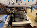 鉑富（Breville）BES876 半自動咖啡機 家用意式 研磨奶泡一體式 智能輔助壓粉系統(tǒng) 大容量水箱 25擋研磨 海鹽白 曬單實拍圖