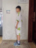 G.DUCKKIDS童裝兒童運動(dòng)套裝男童夏裝2024新款中大童男孩無(wú)袖背心短褲兩件套 夏季米色 140 (建議身高130cm 10-11歲)cm 曬單實(shí)拍圖