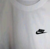 耐克(NIKE)春夏男短袖T恤 純棉 運(yùn)動(dòng)休閑 經(jīng)典簡(jiǎn)約 AR4999-101 白色XL 曬單實(shí)拍圖