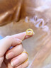 老鳳祥七夕情人節(jié)禮物黃金項(xiàng)鏈女新款足金莫比烏斯環(huán)純金吊墜送女友老婆 （今日/次日達(dá)）織夢(mèng)網(wǎng)黃金項(xiàng)鏈贈(zèng)銀鏈 約1g 曬單實(shí)拍圖