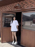 Shelley Jones白色刺繡短袖t恤男款2025新款夏季穿搭重磅青少年高級感寬松半袖 白色 XL [建議125-135斤] 曬單實(shí)拍圖