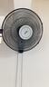 美的（Midea）【五葉大風力】壁扇/家用空氣通風電風扇/節(jié)能低噪風扇/工廠通風吊扇/商用款廣角搖頭風扇 FWA40YA 曬單實拍圖