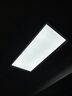 歐普集成吊頂led燈300x300x600廚房衛(wèi)生間燈扣板嵌入式30x30x60平板燈 300_600銀框長燈36W白光 曬單實(shí)拍圖