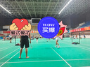 范迪慕 運(yùn)動(dòng)套裝女防走光網(wǎng)球短裙輕薄透氣跑步健身服套裝 淺粉色 XL  曬單實(shí)拍圖