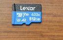 雷克沙（Lexar）512GB TF（MicroSD）存儲卡 V30 A2 讀160MB/s 游戲機平板行車(chē)監控錄像內存卡 4K超清拍攝（BLUE） 曬單實(shí)拍圖