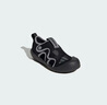 阿迪達(dá)斯（adidas）童鞋25春季新款男女大小童魔術(shù)貼包頭涼鞋 JP5747黑/灰 曬單實(shí)拍圖