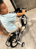 永久（FOREVER）兒童自行車寶寶腳踏車兒童折疊自行車3-8歲童車14寸一體輪 曬單實拍圖
