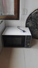 美的（Midea）微波爐家用小型20升轉(zhuǎn)盤加熱 智能菜單 一鍵解凍 殺菌電子除味 薄膜按鍵（M1-L213C） 曬單實拍圖