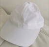 涼汘夏款網(wǎng)眼透氣帽子男夏季男款遮陽太陽帽鴨舌帽大頭圍棒球帽 白色 大頭圍 曬單實拍圖