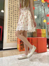 妙麗（Millies）品牌小眾休閑瑪麗珍鞋2025新款圓頭平底鞋設(shè)計(jì)感柔軟舒適孕婦單鞋 米色 39 曬單實(shí)拍圖