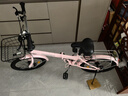 永久（FOREVER）自行車(chē)折疊自行車(chē)成人折疊自行車(chē) 超輕放后備箱折疊車(chē)自行車(chē)女士 標配女神粉|單速+輻條輪+禮包 20寸|充氣胎|身高135-175cm 曬單實(shí)拍圖