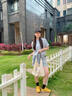 拉夏貝爾女鞋徳訓(xùn)鞋女百搭軟底休閑鞋低幫簡約鞋子女-XZX2213 黃色  37  曬單實拍圖