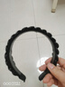 伊黛兒森系超仙明星同款麻花辮假發(fā)發(fā)箍魚(yú)骨辮一體頭箍壓發(fā)氣質(zhì)頭飾禮物 F1051黑色發(fā)箍 曬單實(shí)拍圖
