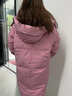 （反季清貨）2025冬季新款寬松小個(gè)子羽絨服女韓版連帽外套 粉色 S 曬單實(shí)拍圖