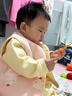 巴拉巴拉童裝嬰兒連體衣輕薄羽絨服寶寶衣服2025冬裝抱衣爬服男童女童萌趣 黃色雪人-白鴨絨 80 cm-充絨量41g 曬單實(shí)拍圖