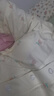 貞喜氣 帶胸墊月子服孕婦家居服便捷哺乳夏季長(zhǎng)袖薄款產(chǎn)婦春秋睡衣透氣 玫瑰公主【側(cè)開哺乳口】 3XL(148-180斤） 曬單實(shí)拍圖