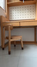 源氏木語(yǔ) 實(shí)木兒童椅簡(jiǎn)約現代橡木矮凳家用靠背小凳子環(huán)保木質(zhì)板凳 (橡木原木色)0.32米兒童學(xué)習椅 曬單實(shí)拍圖