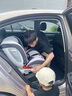 法雷曼兒童安全座椅汽車用0-12歲360度旋轉(zhuǎn)嬰兒寶寶車載坐躺i-Size認證 魔力灰pro【鋼骨架+支撐腿】 曬單實拍圖