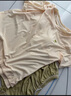 浪莎女士睡衣女夏季莫代爾涼感套裝帶胸墊抗菌除螨簡約圓領(lǐng)家居服 曬單實拍圖