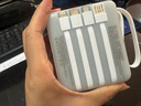 HUAWULIKE國家3C認(rèn)證【120W快充】充電寶20000毫安自帶線可上飛機(jī)小巧便攜大功率大容量超薄移動電源適用 【3C認(rèn)證】白色丨旗艦版丨國產(chǎn)電芯丨提速666% 20000毫安丨可上飛機(jī)丨智能控 曬單實(shí)拍圖