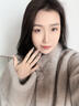 中國黃金（CHINA GOLD）足金扭結(jié)戒指女款黃金無盡纏綿紐帶指環(huán)手飾情人節(jié)生日禮物送女友 扭結(jié)戒指 圈號11 1g 曬單實拍圖