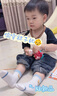 可優(yōu)比可優(yōu)比嬰兒襪子寶寶襪子幼兒襪子春夏款低筒襪4雙裝 尼卡小熊 5-8歲 (L) 曬單實(shí)拍圖