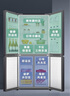 海爾（Haier）冰箱【25年旗艦新品】478升四開門十字門T型門風(fēng)冷無霜一級能效雙變頻節(jié)能家用電冰箱 一級雙變頻+阻氧干濕分儲+黑金凈化抗菌 曬單實拍圖