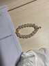 中國(guó)黃金（CHINA GOLD）桃花黃金手鏈女足金轉(zhuǎn)運(yùn)珠編織粉手繩七夕情人節(jié)禮物送女朋友老婆 足金桃花手鏈【紀(jì)念品】 曬單實(shí)拍圖