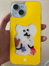 魔贊色彩系列 iPhone 15 手機殼 流沙熊粉 蘋果手機殼 iphone手機殼 曬單實拍圖