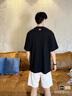 美職棒（MLB）官方 短袖女25春夏新款圓領(lǐng)上衣情侶T恤休閑服半袖男裝3ATSB0253 紐約洋基隊(duì)/黑色 L 175/96A 曬單實(shí)拍圖