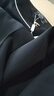 愛特愛（EITIE）高腰小腳通勤休閑七分褲簡約時尚百搭顯瘦春新款6905615 黑色20 L 165 曬單實拍圖