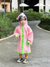 SEVEN ONLY OLINE小萌鯊雨鞋兒童雨衣套裝女童可愛(ài)防滑水鞋幼兒園學(xué)生上學(xué)寶寶雨靴 雨衣粉色【僅雨衣】 雨衣M碼【身高101-115穿】 曬單實(shí)拍圖