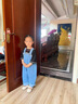 迪士尼兒童背帶褲2025新款春秋季女童休閑牛仔褲小孩寶寶寬松褲子韓版潮 藍色牛仔背帶褲 80cm 曬單實拍圖