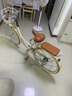 飛鴿（FLYING PIGEON）自行車成人通勤車自行車學(xué)生單車成人自行車通勤自行車女士自行車 高配奶油米|6速|(zhì)輻條輪+禮包 24寸適合150-170cm 曬單實(shí)拍圖