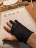 蘭蔓婭防誤觸手套工筆畫(huà)專(zhuān)用手繪板素描ipad防蹭觸屏畫(huà)畫(huà)防污防汗二指套 二指瘦形版黑色 M 曬單實(shí)拍圖