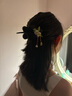 耀王兒童漢服古裝女童超仙中國(guó)風(fēng)連衣裙飄逸春夏唐裝紗裙演出服MR-01 藍(lán)帶 160 曬單實(shí)拍圖