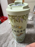 霸王茶姬（CHAGEE）保溫杯子水杯保冷咖啡杯外出便攜316L不銹鋼水瓶高顏值醒時春山 曬單實(shí)拍圖