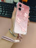 方塊魚 適用蘋果6手機殼暈染四葉草iphone6s/plus新款四角全包防摔保護套高顏值氣囊硅膠小清新時尚潮流 透明O-貝殼紋四葉草紫【配草紫色手提掛繩】 蘋果6PLUS 曬單實拍圖