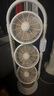 amadana日本艾曼達(dá)三頭空氣循環(huán)扇C8電風(fēng)扇落地扇立式家用靜輕音遙控家用渦輪扇大風(fēng)量3多頭電扇一級(jí)能效 曬單實(shí)拍圖