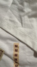 無印良品（MUJI）女式 粗細(xì)不均紗線 短款短袖T恤 上衣打底衫內(nèi)搭 25年夏季 女裝 白色 5S M (160/84A) 曬單實(shí)拍圖