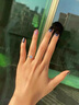 I Do鉑金PT950戒指1克拉鉆戒女經(jīng)典六爪培育鉆婚戒求婚結婚送老婆禮物 經(jīng)典六爪1克拉鉆石 12號 曬單實(shí)拍圖