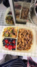 特百惠（Tupperware）思麗康飯盒1L學(xué)生上班族帶飯便攜午餐分格可微波爐 奶黃色 曬單實(shí)拍圖