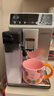 德龍（Delonghi）歐洲進(jìn)口·全自動(dòng)咖啡機(jī)家用帶奶缸意式研磨一體機(jī) 一鍵卡布基諾系統(tǒng) ETAM29.660.SB 銀色 曬單實(shí)拍圖