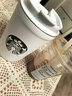 星巴克（Starbucks）保溫保冷杯355ml咖啡杯車(chē)載水杯子男女士雪地白女神款七夕禮物 曬單實(shí)拍圖