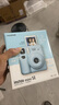 INSTAX富士instax立拍立得 一次成像相機 miniSE（mini7+升級款）藍色 曬單實(shí)拍圖