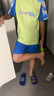 安踏兒童男童寶寶泳衣夏中小學生抗氟分體泳衣泳褲套裝3825332424 曬單實拍圖