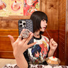 PopSockets【喫茶屋·手機殼】泡泡騷棋盤(pán)方格手機保護防摔蘋(píng)果波點(diǎn)手機保護套磁吸生態(tài)彩色格紋手機殼 灰黑波點(diǎn) iPhone 16 Pro Max 曬單實(shí)拍圖