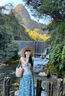 樂卡利碎花半身裙字長(zhǎng)裙子女高腰包臂裙海邊波西米亞度假風(fēng)春夏情侶約會(huì) 碎花半身裙【M】 曬單實(shí)拍圖